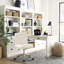 Chaise de bureau pivotante en similicuir-1036810701-1036809171