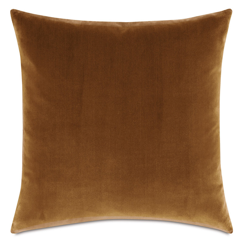 Coussin Brahms, Orange, Carré 22 po
