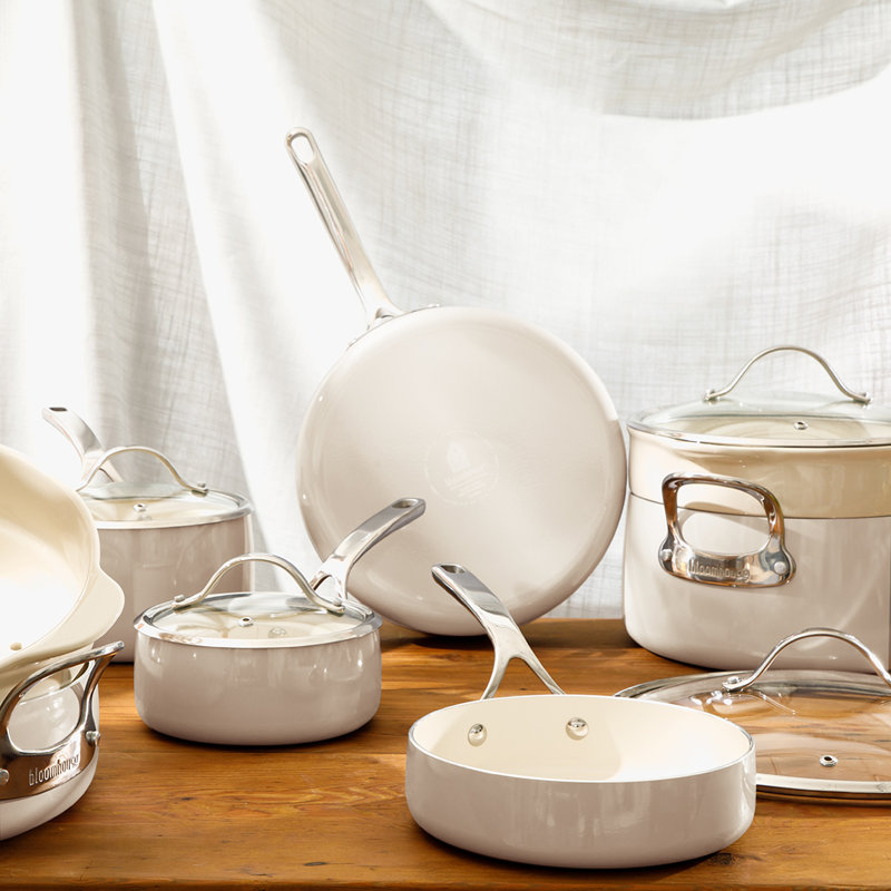 12 - Piece Non-Stick Aluminum Cookware Set