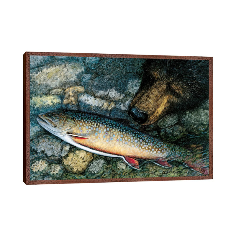 River's Edge by Geoff Mowery - Gallery-Wrapped Canvas Giclée on Canvas, Classic Wood Floater Framed