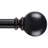 Domynique Adjustable 2.65'' Single Curtain Rod-1724715507-1724715511