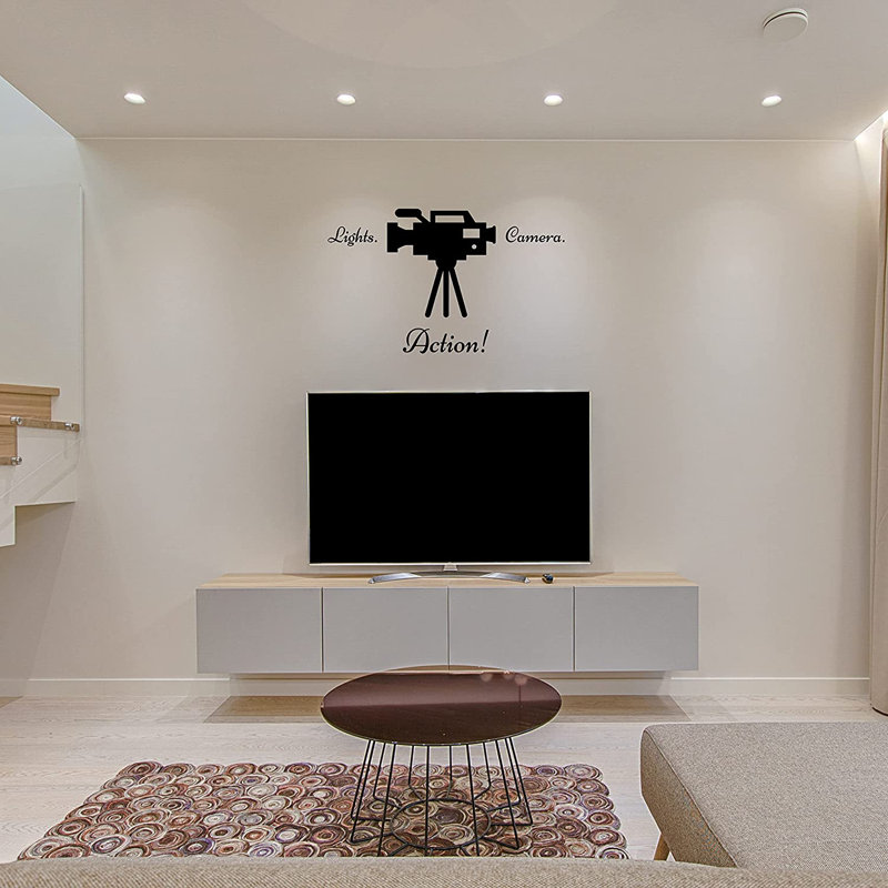 Adhésif décoratif, H 13 po x l 20 po, Noir