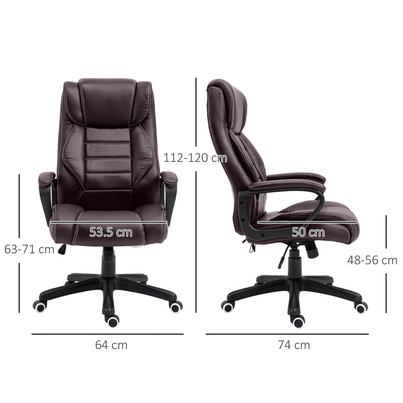Demyan Executive Chair, Brown