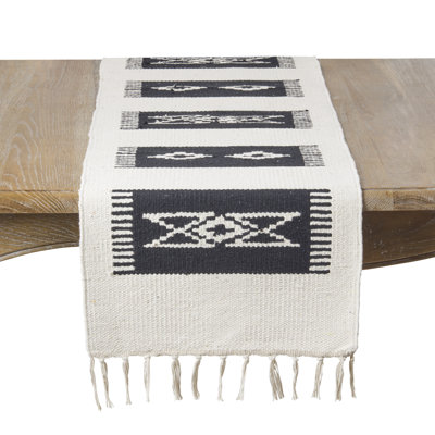 Chemin de table à motif géométrique Southwestern