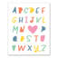 Lettre i love you letter, monogrammes et nom Algoma