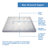 Infinity-Z 60" W x 74.75" H Framed Sliding Shower Kit-859016580-859016601