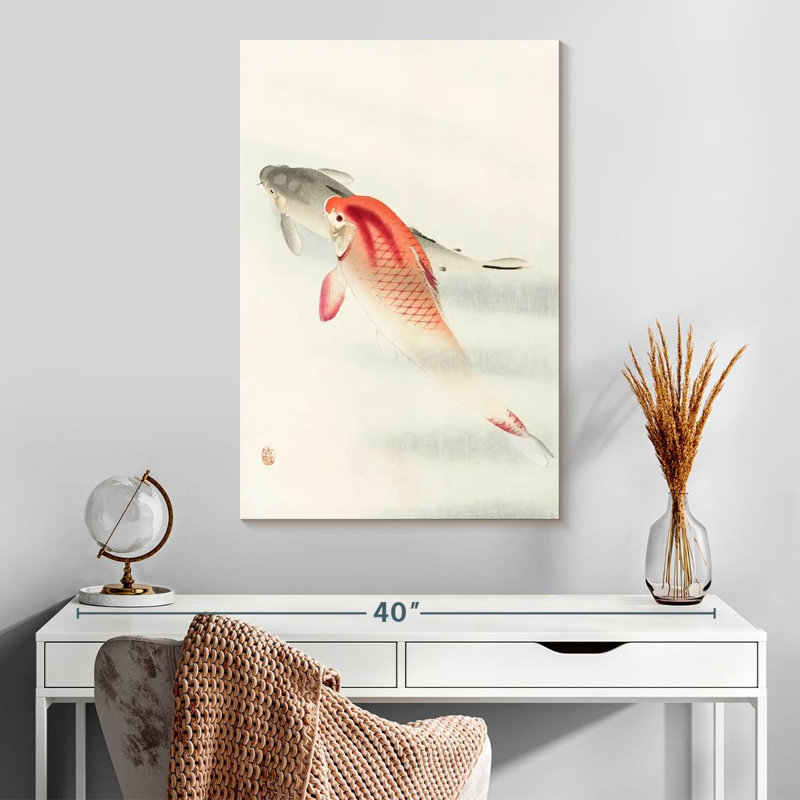 Two Carp, 30" H x 20" W