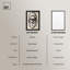 Décoration murale Beige Black I Shadowbox Print Line par Art Remedy-115123894-115123893
