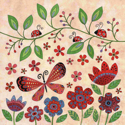Art sur toile Garden Day