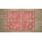 Washable Red and Ivory Machine Woven Area Rug-658139149