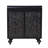 Art Accent Cabinet With 2 Doors, Sideboard Buffet Cabinet With Storage, Distressed Decorative Storage Cabinet With Embossed Pattern For Entryway Living Room Dining Room