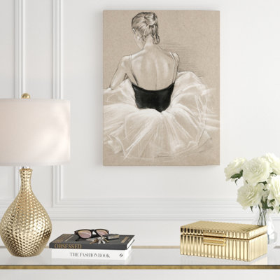 " Ballet Study II " by Jennifer Paxton Parker Painting Print