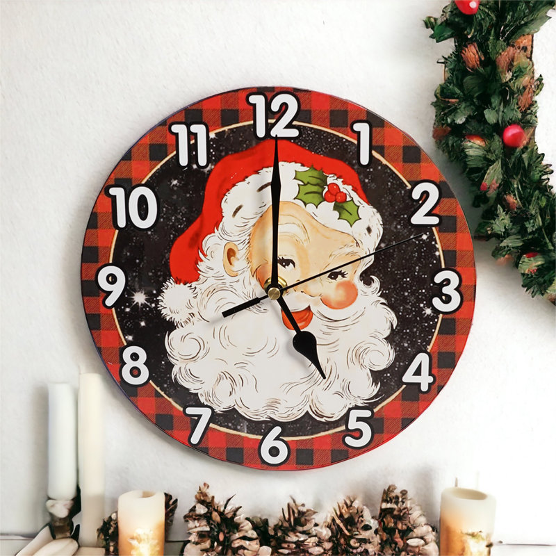Blaisdell Manufactured Wood Wall Clock