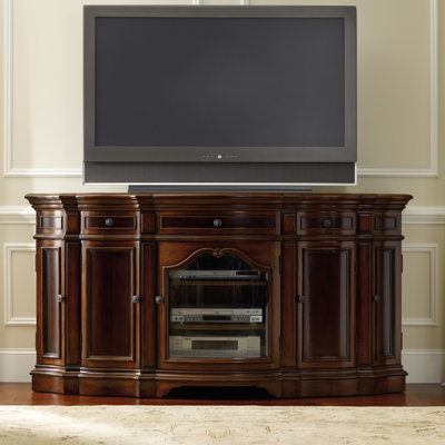 HomeAccent Unfinished TV Stand for TVs up to 85"