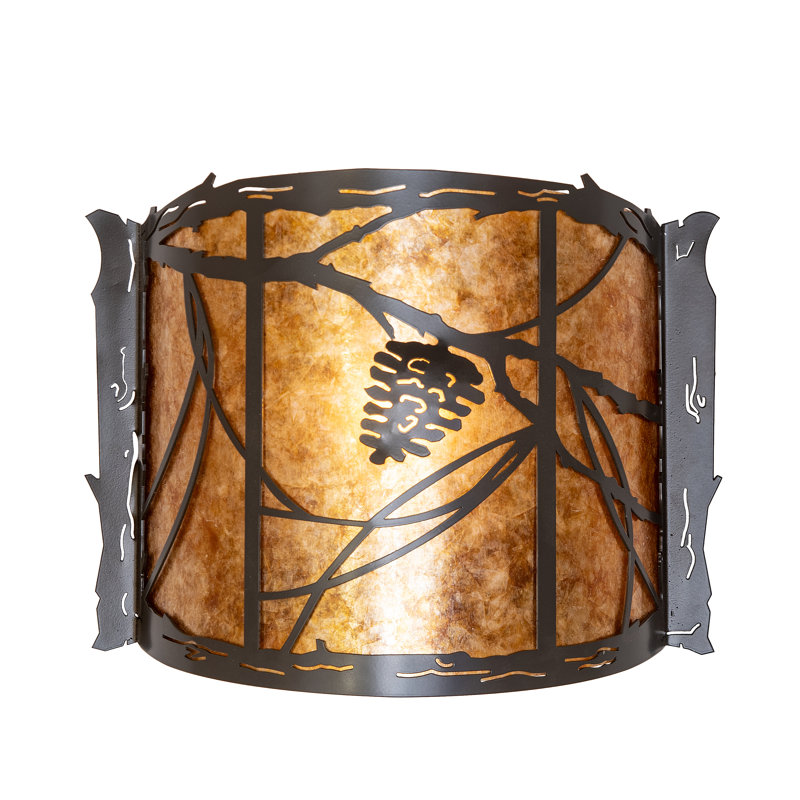 1 - Light Flush Mounted Sconce