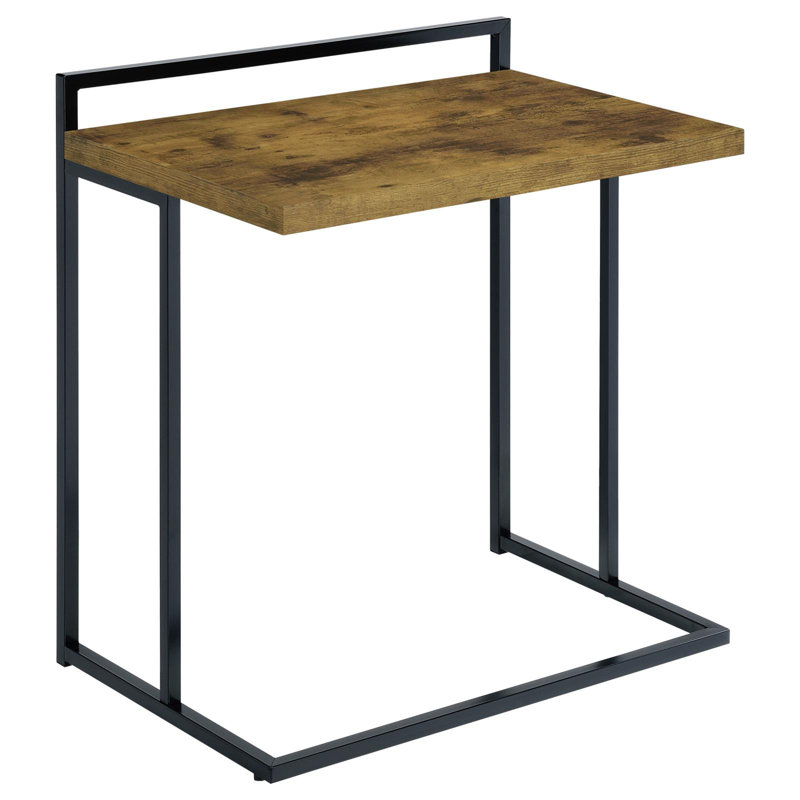 Table à collation rectangulaire, Plateau noir / structure noire