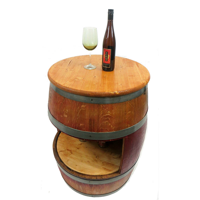 Table de comptoir à baril de vin, l 24 po x H 34 po