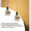 2 - Light Black Kitchen Island Pendant