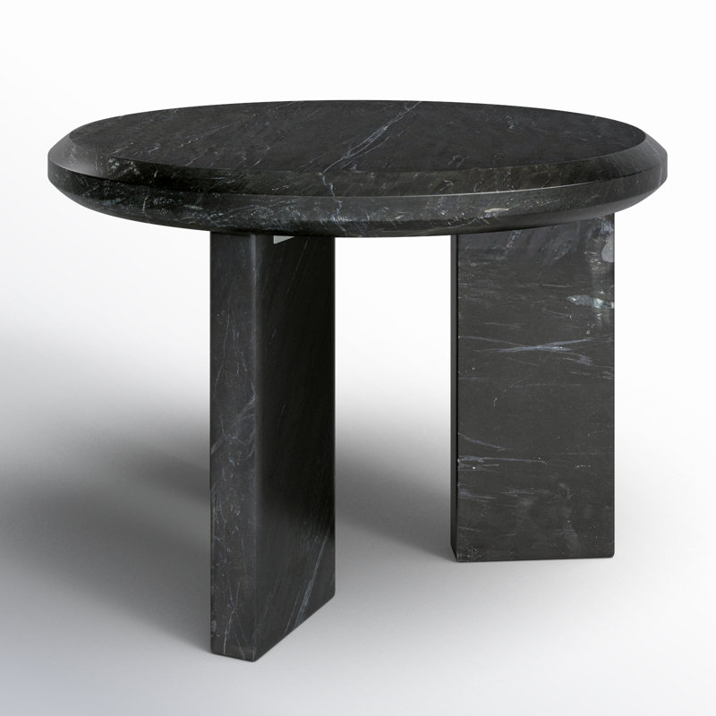 Dakota Marble Coffee Table, Black