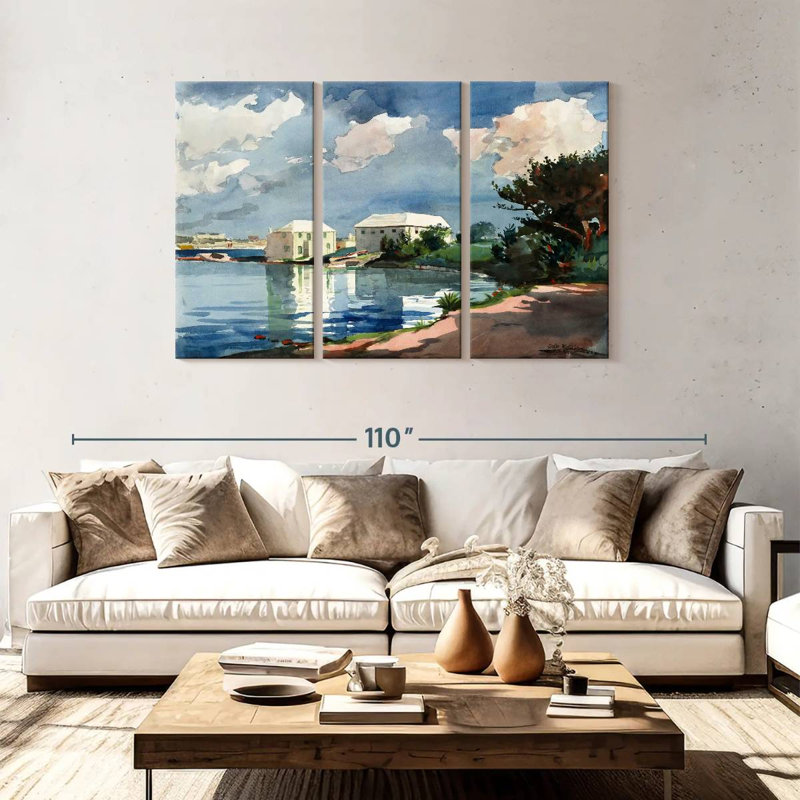 Rorry Salt Kettle Bermuda, 48" H x 74" W