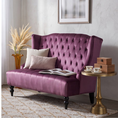 50.25'' Velvet Loveseat