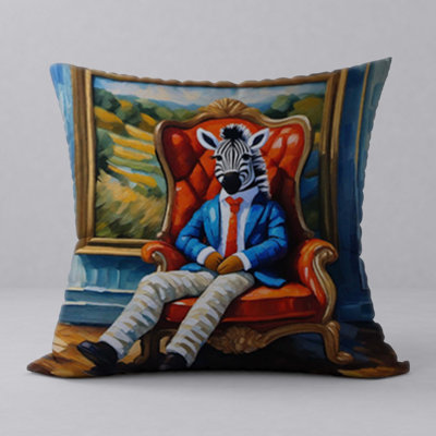 Reversible Throw Pillow