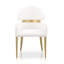 Chaise avec accoudoirs rembourrée Bexar-121632544