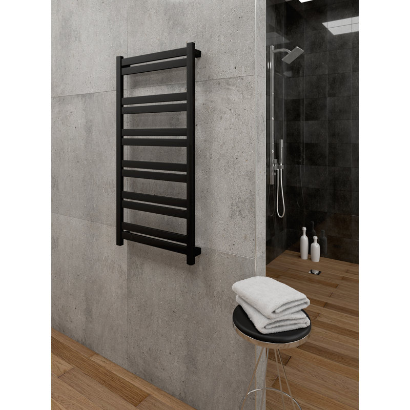 Minos Towel Warmer, Black