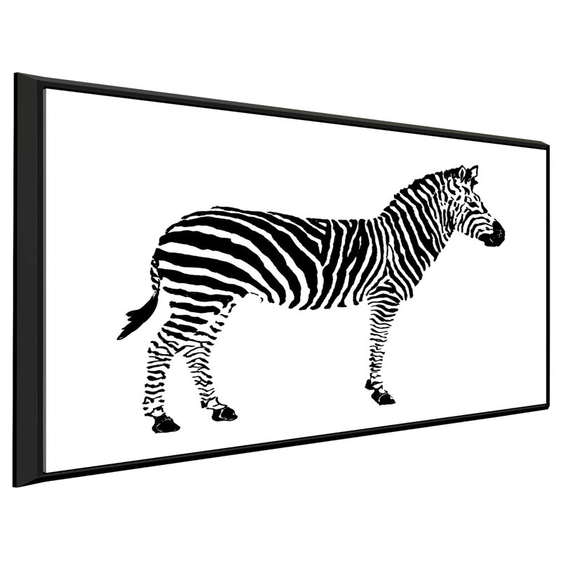«Cheetah», impression, H 31,5 po x l 51,5 po x P 2 po, Cadre flottant noir