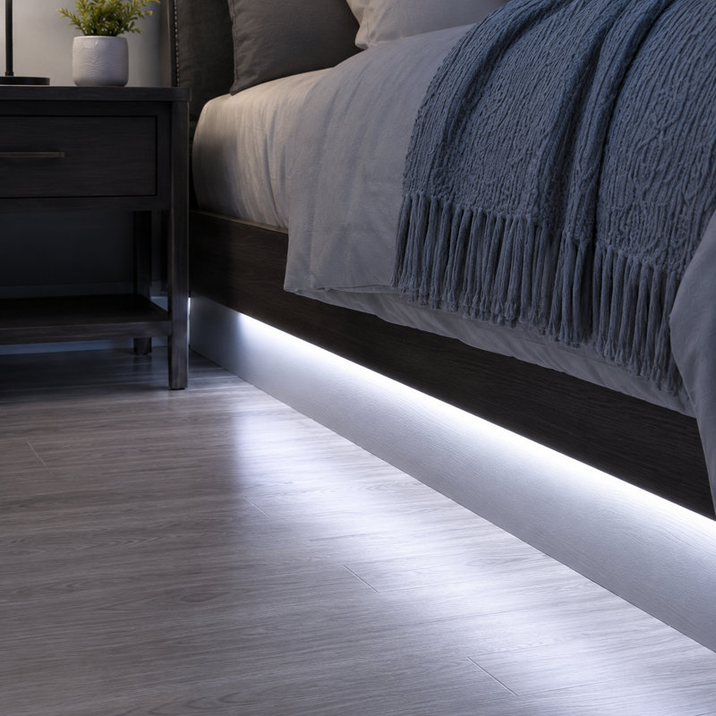 Bande de lumière DEL 16 lumières à mouvement activé 300 lumières 6000K, 16ft