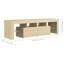 Mascarenaz TV Cabinet with LED Lights-61745942