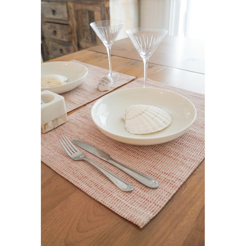 Acrylic Rectangle Placemat, Desert Red