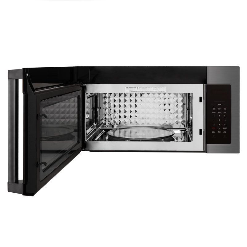 ZLINE 30 In. 1.5 Cu. Ft. Over-the-range Convection Microwave Oven with Traditional Handle and Sensor Cooking