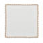 Shell Edge Napkin in White/Natural