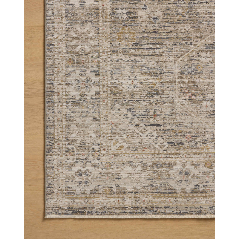 Chris Loves Julia x Loloi Ida Taupe / Multi Area Rug