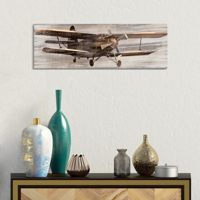 Craving Altitude by Edward Selkirk - Wrapped Canvas Panoramic Painting