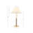 Two Tone Pull-Chain Table Lamp