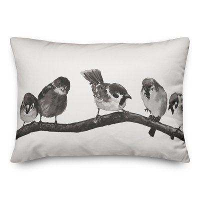 Housse de coussin d'extérieur rectangulaire et insert