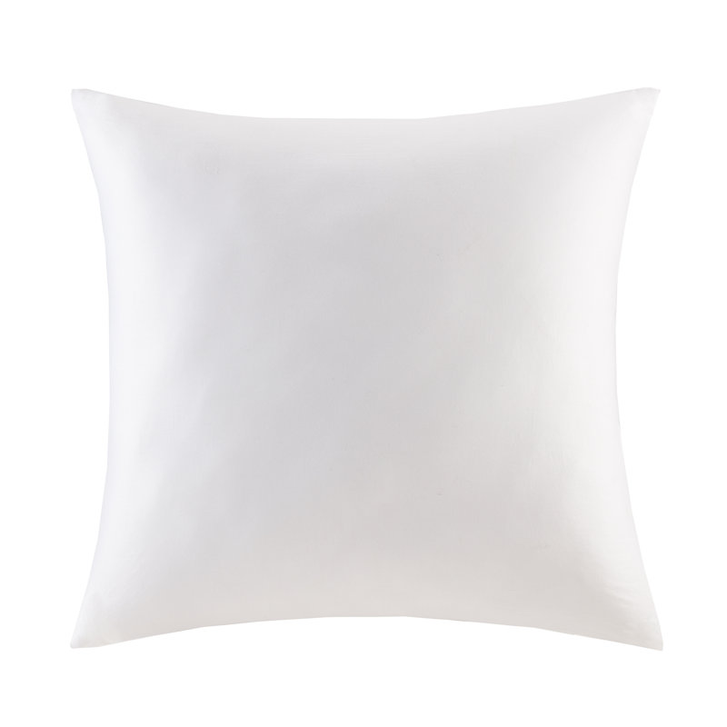 Cotton Sateen White Dustproof Filling Square 26x26" Euro Pillow