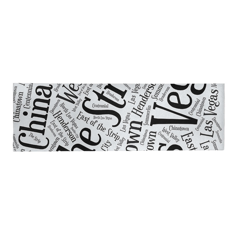 Chenille Indoor Rug, Runner 2.5' x 8'