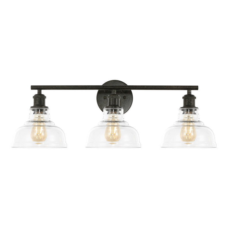Brackenley 3 - Light Dimmable Vanity Light, Matte Black