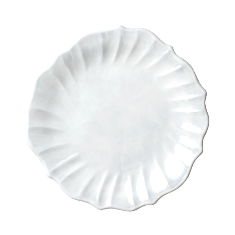 Incanto Stone Handmade Stoneware Dinnerware Set, Light White