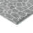 Premium Machine Washable Kishonna AMF45 Gray Rug-1117850192