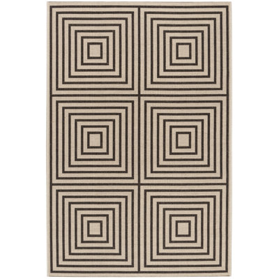 Fion Geometric Indoor / Outdoor Area Rug