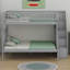 Lit superposé avec escalier de rangement-1143885484