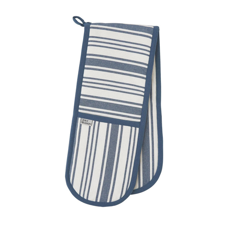 Ulster Weavers Denim Stripe Striped 100% Cotton Oven Glove