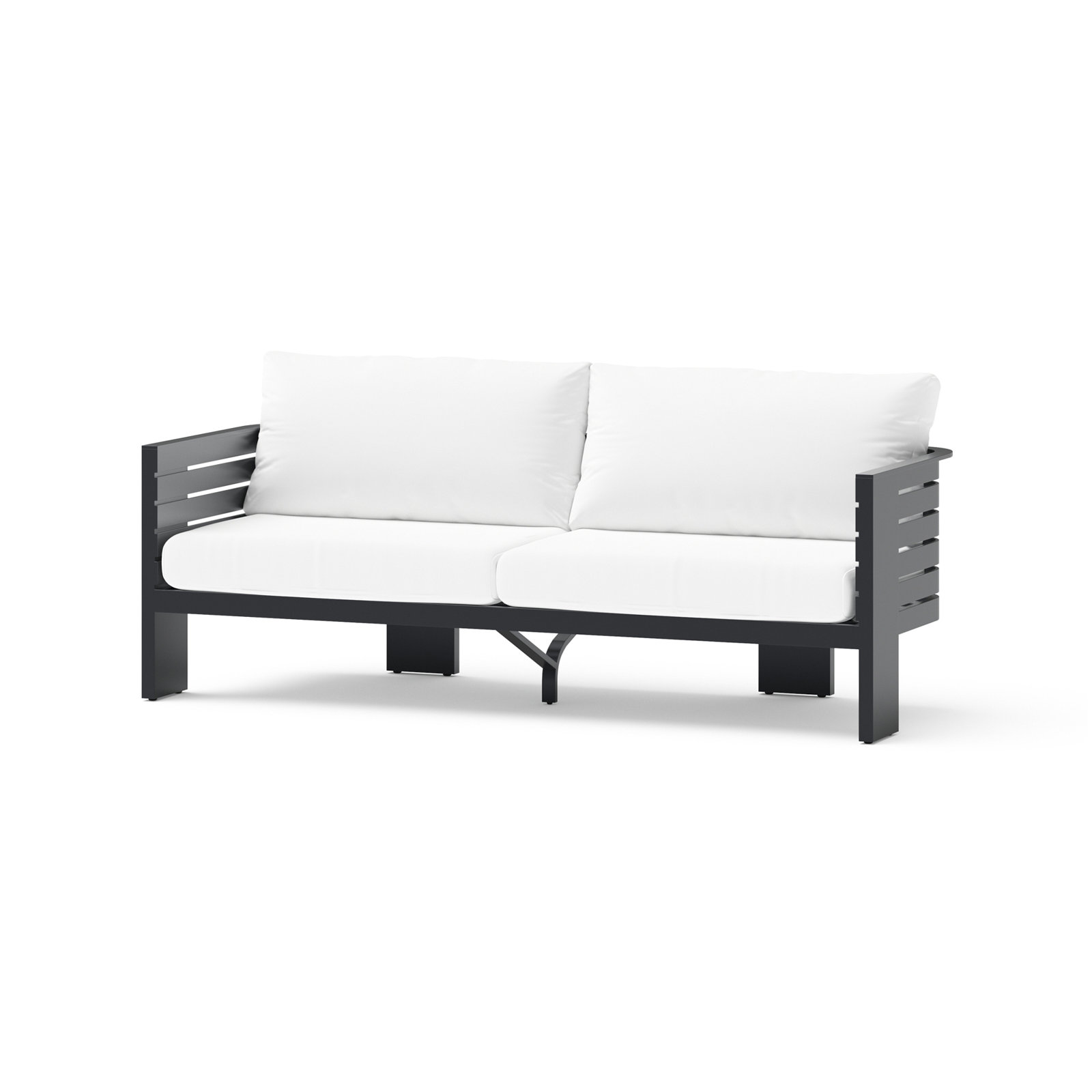 Ari 80" Sunbrella® Patio Sofa, White