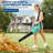 Leaf Blower Cordless - 700CFM Electric Leaf Blowers with 20V 4.0Ah Batteries and Charger, 250MPH Variable Speed Powerful Blowing, Handheld Brushless Leaf Blower for Yard Patio Outdoor
