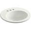 Brookline Circular Drop-In Bathroom Sink with Overflow-117407051-125662291