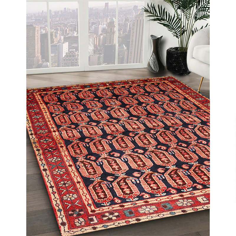 Oriental Indoor Rug, Square 7'